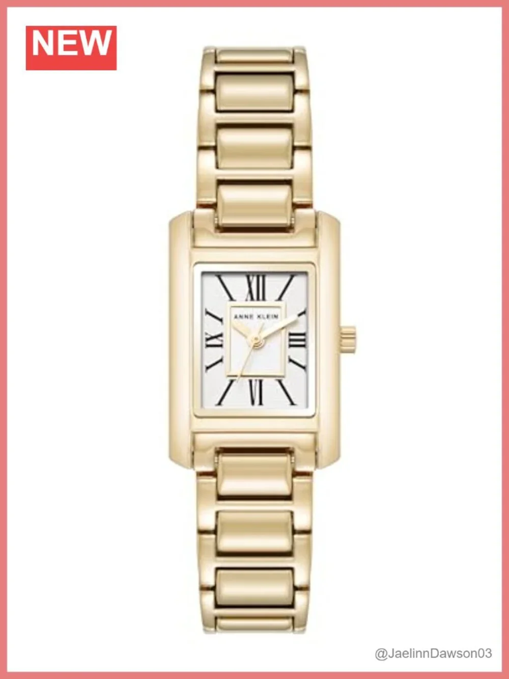 Women's Square Dial Analog Quartz Bracelet Watch - Mineral Crystal